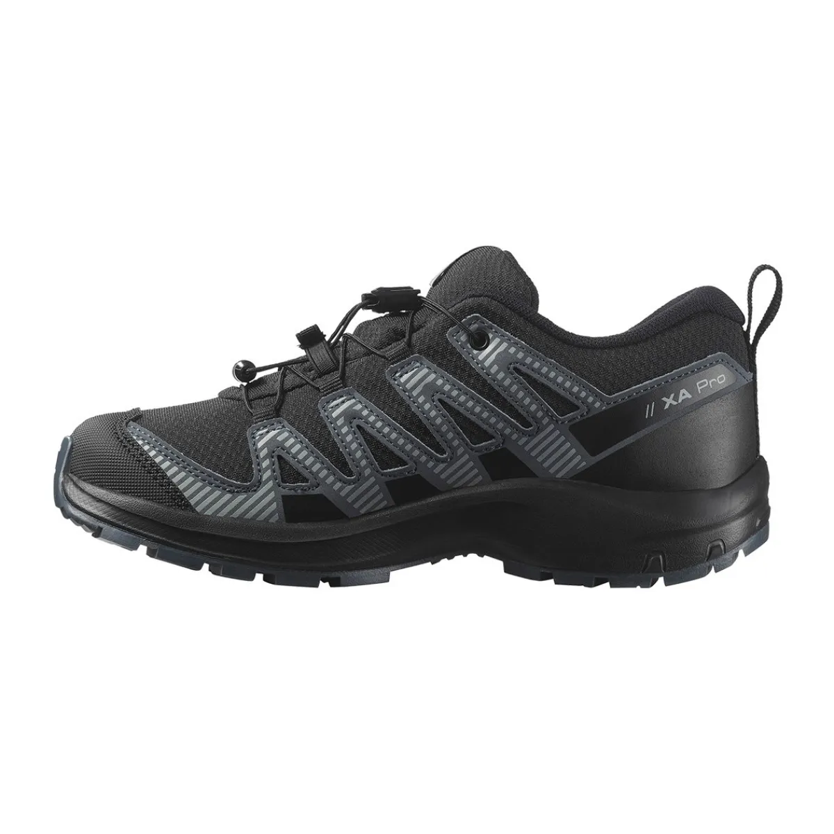 Youth XA Pro V8 WP vandresko, junior (Black Quarry)-SALOMON New