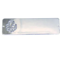 Sølvplade 2x7cm-DDS Online