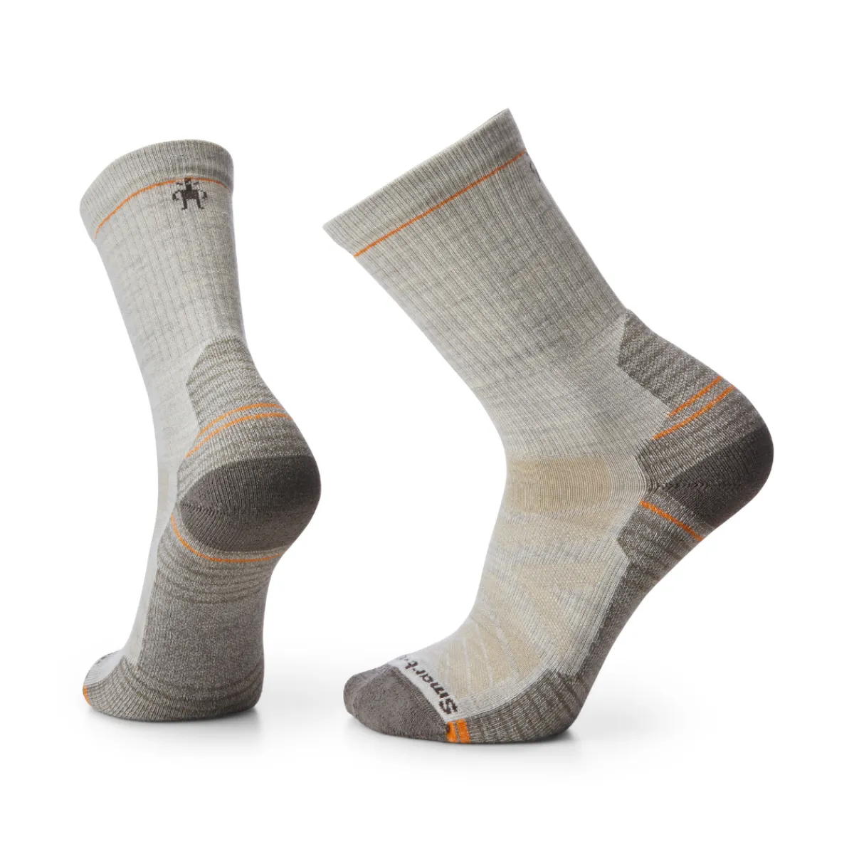 Hike Light Cushion Crew Vandresok, herre (Ash)-SMARTWOOL Outlet