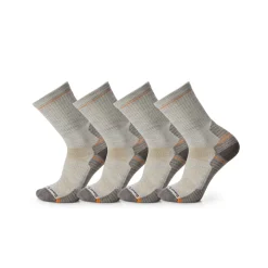 Hike Light Cushion Crew Vandresok, herre (Ash)-SMARTWOOL Outlet