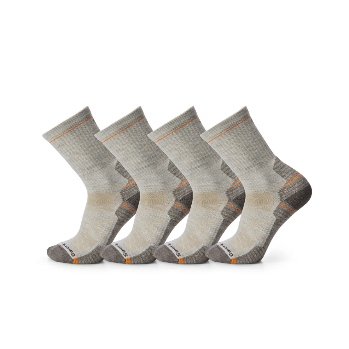 Hike Light Cushion Crew Vandresok, herre (Ash)-SMARTWOOL Outlet