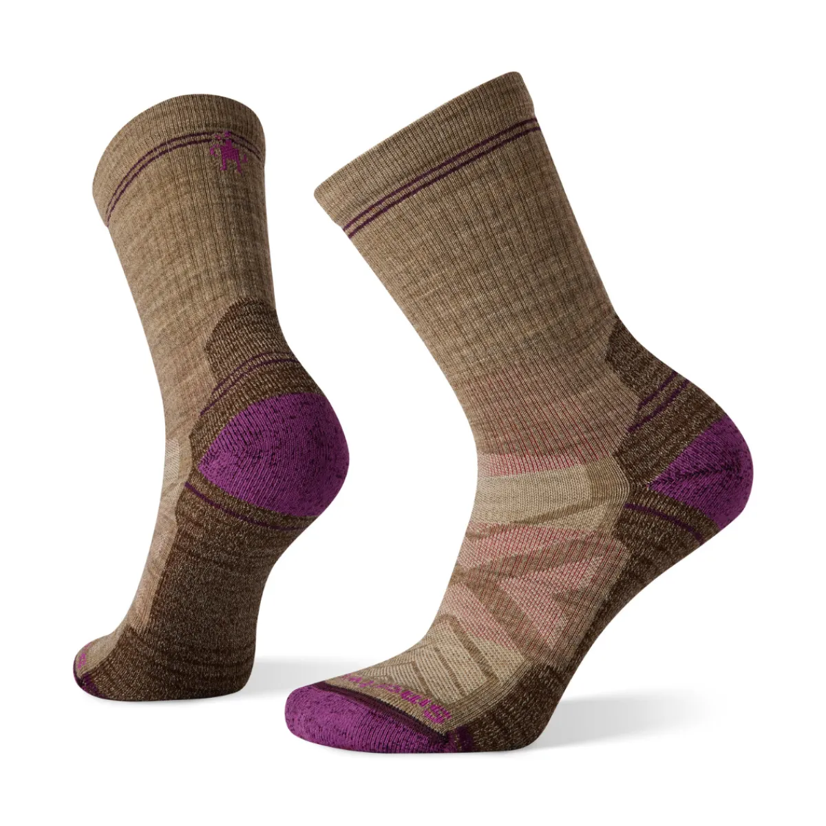 Hike Light Cushion Crew Vandresok, dame (Fossil)-SMARTWOOL Hot