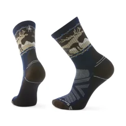 Hike Light Cushion Crew Moose vandresokker, herre (Deep Navy)-SMARTWOOL Discount