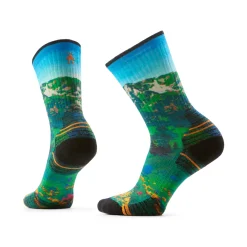 Hike Targeted Cushion Crew Mountain Lake Vandresokker, dame (Capri)-SMARTWOOL Outlet