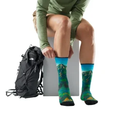 Hike Targeted Cushion Crew Mountain Lake Vandresokker, dame (Capri)-SMARTWOOL Outlet