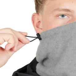 Aneto Wool Neckgaiter (Light Grey Melange)-SOS Sale
