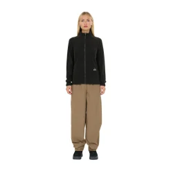 Bromo Midlayer Full Zip Fleece, dame (Black)-SOS Best