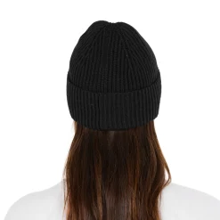 Girdwood Wool Beanie (Black)-SOS Discount