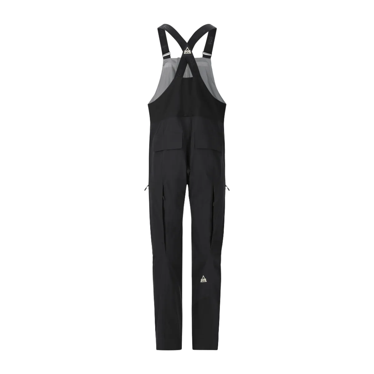 Kula 3-lags Shell Bib Skibukser, herre (Black)-SOS Clearance
