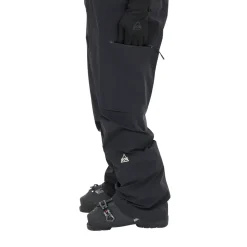 Kula 3-lags Shell Bib Skibukser, herre (Black)-SOS Clearance