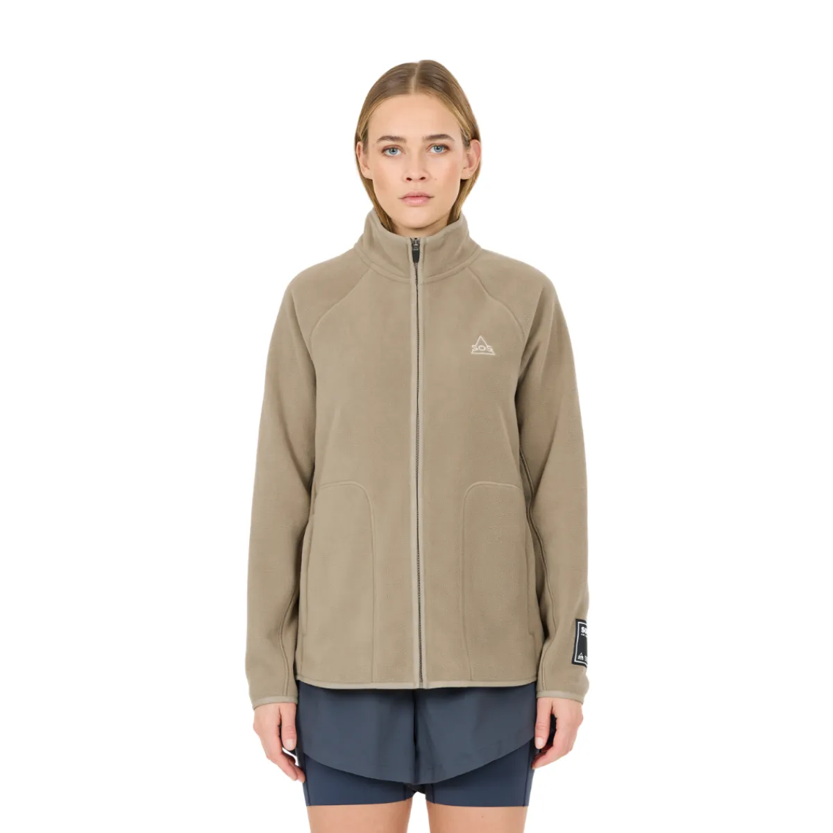Munson Full Zip Fleece, dame (Brindle)-SOS Discount