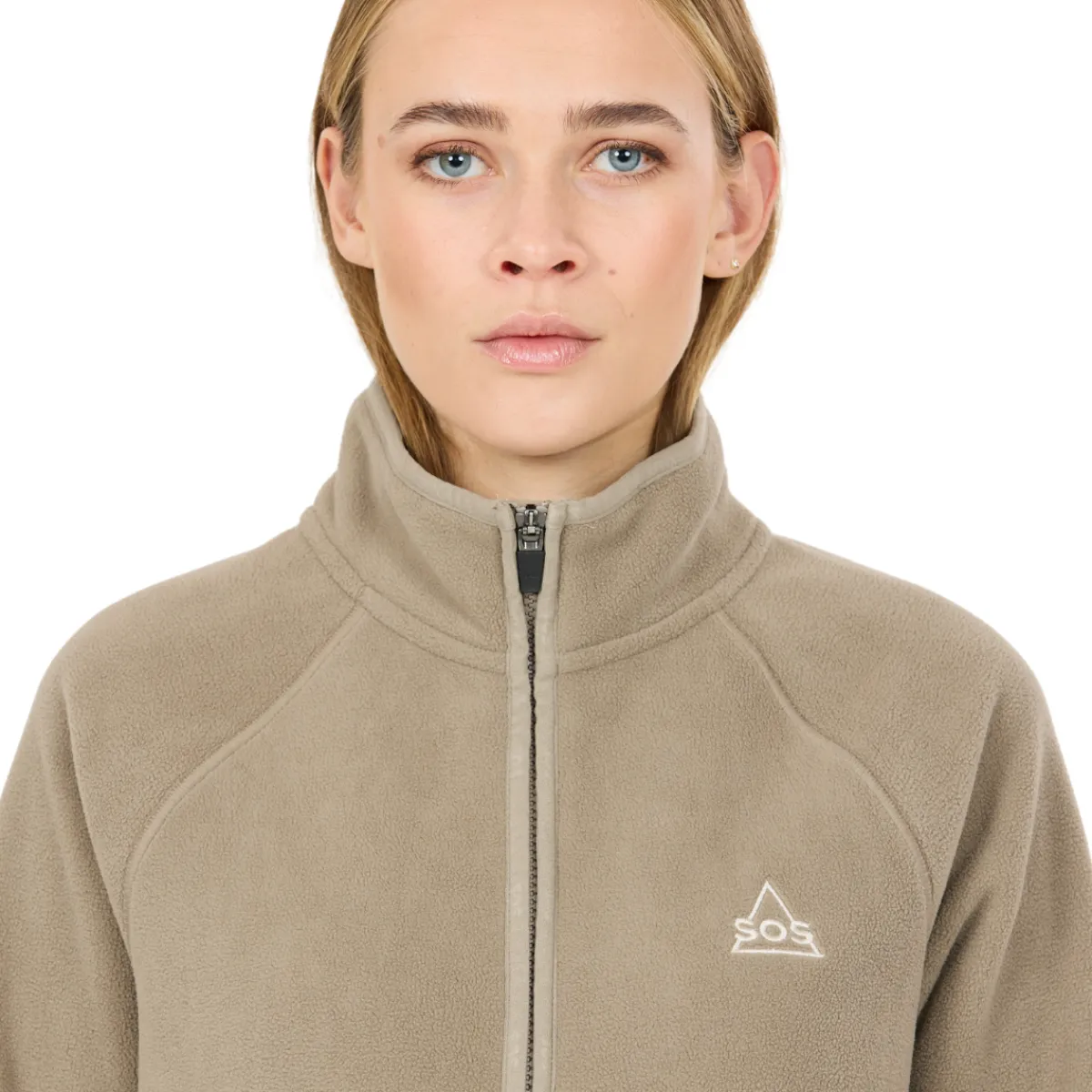 Munson Full Zip Fleece, dame (Brindle)-SOS Discount