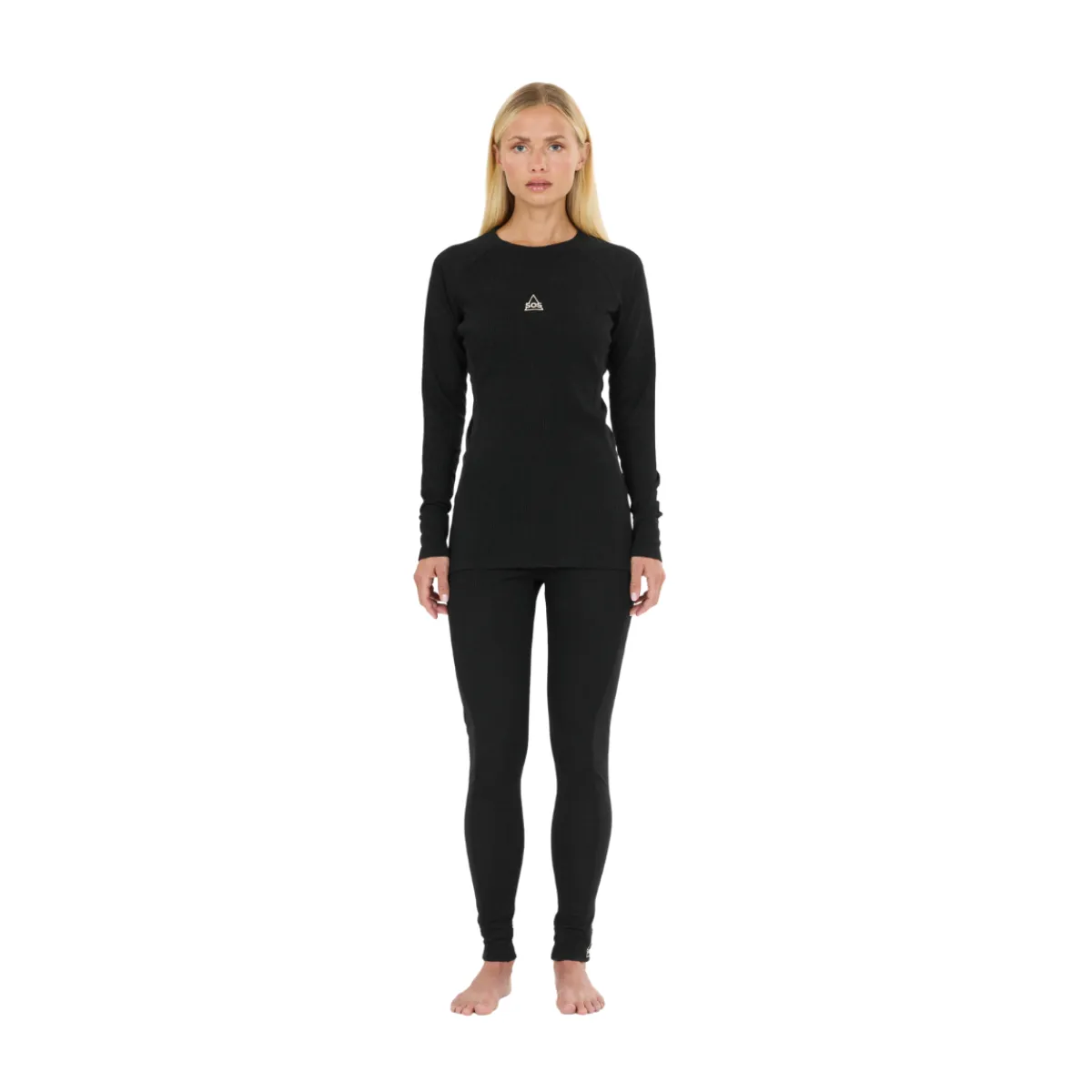 Namsan Baselayer Skiundertøj, dame (Black)-SOS