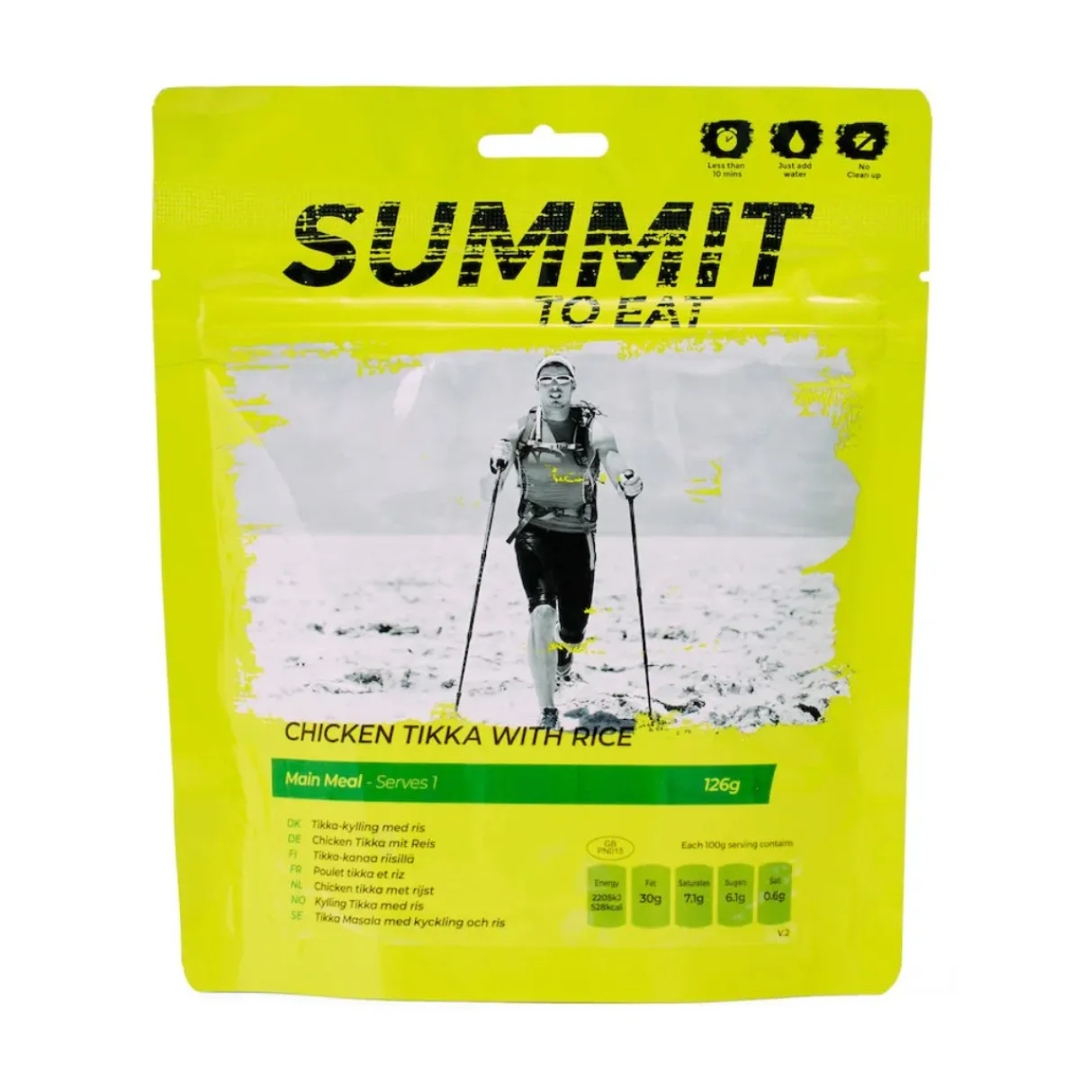 Chicken Tikka With Rice/ Kylling Tikka med ris-SUMMIT TO EAT Clearance