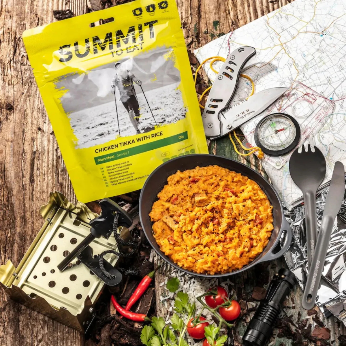 Chicken Tikka With Rice/ Kylling Tikka med ris-SUMMIT TO EAT Clearance
