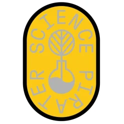 Uniformsmærke, SciencePirater, 13-16 år, gul-DDS Discount
