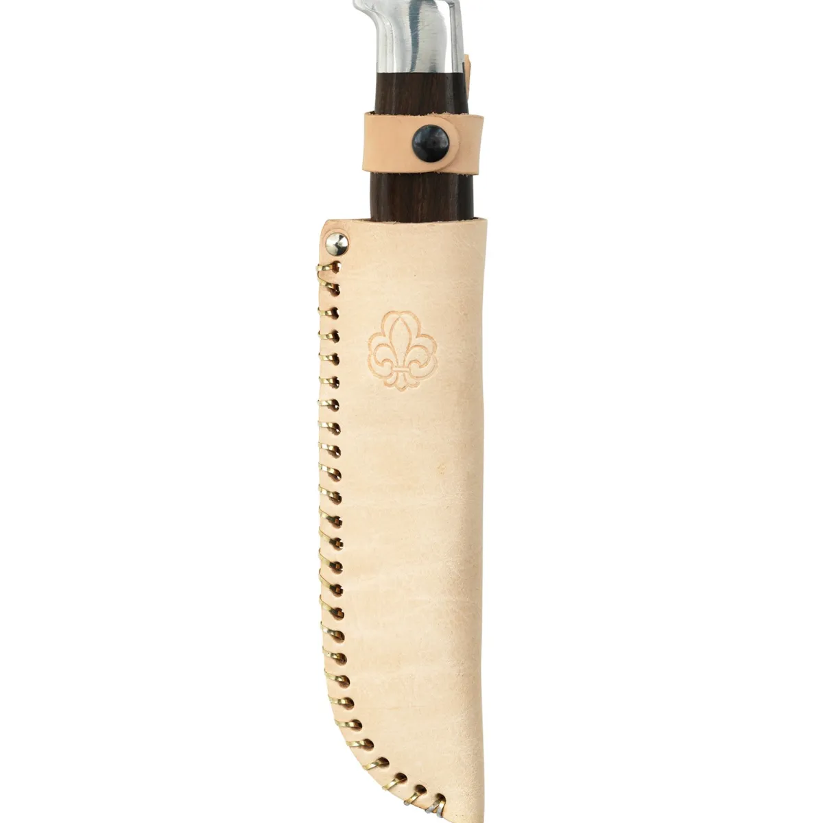 Seniorkniv med sikring og logo-VANGEDAL