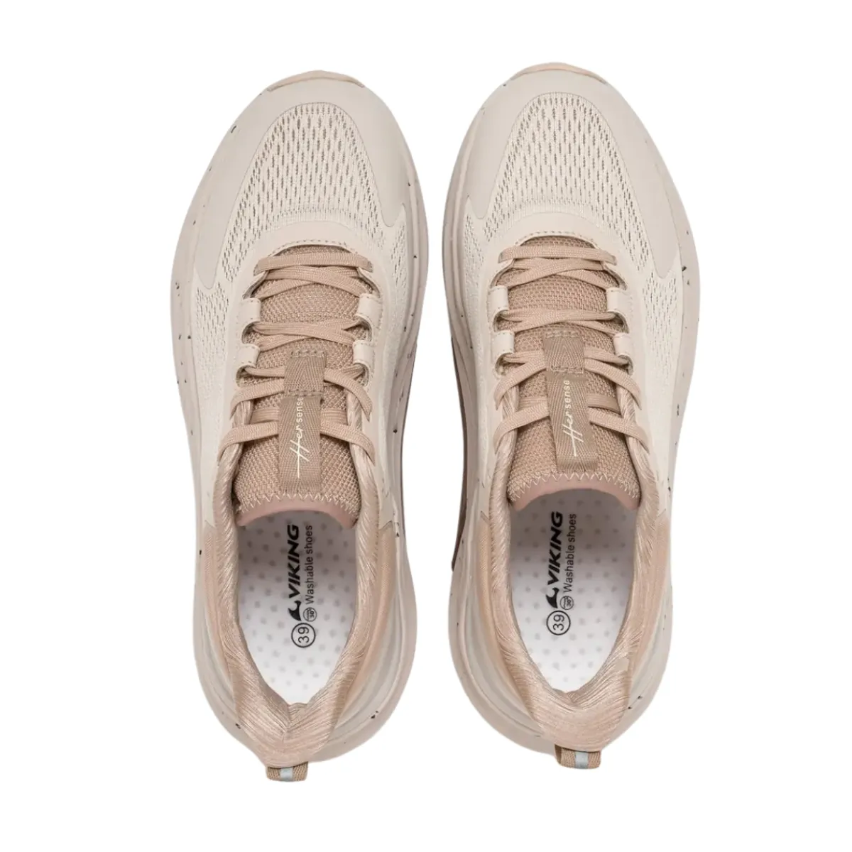 Her Sense vandresko, dame (Beige)-VIKING Clearance