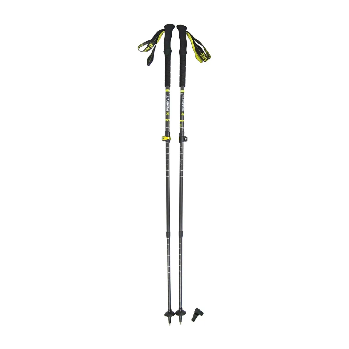 Trekking Pole North Rim vandrestave (Black Lime)-WARMPEACE Sale