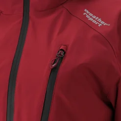 Camelia regnjakke, dame (Biking Red)-WEATHER REPORT Best