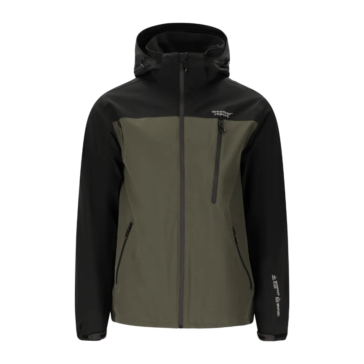 Delton Jacket regnjakke, herre (Black Ink)-WEATHER REPORT New