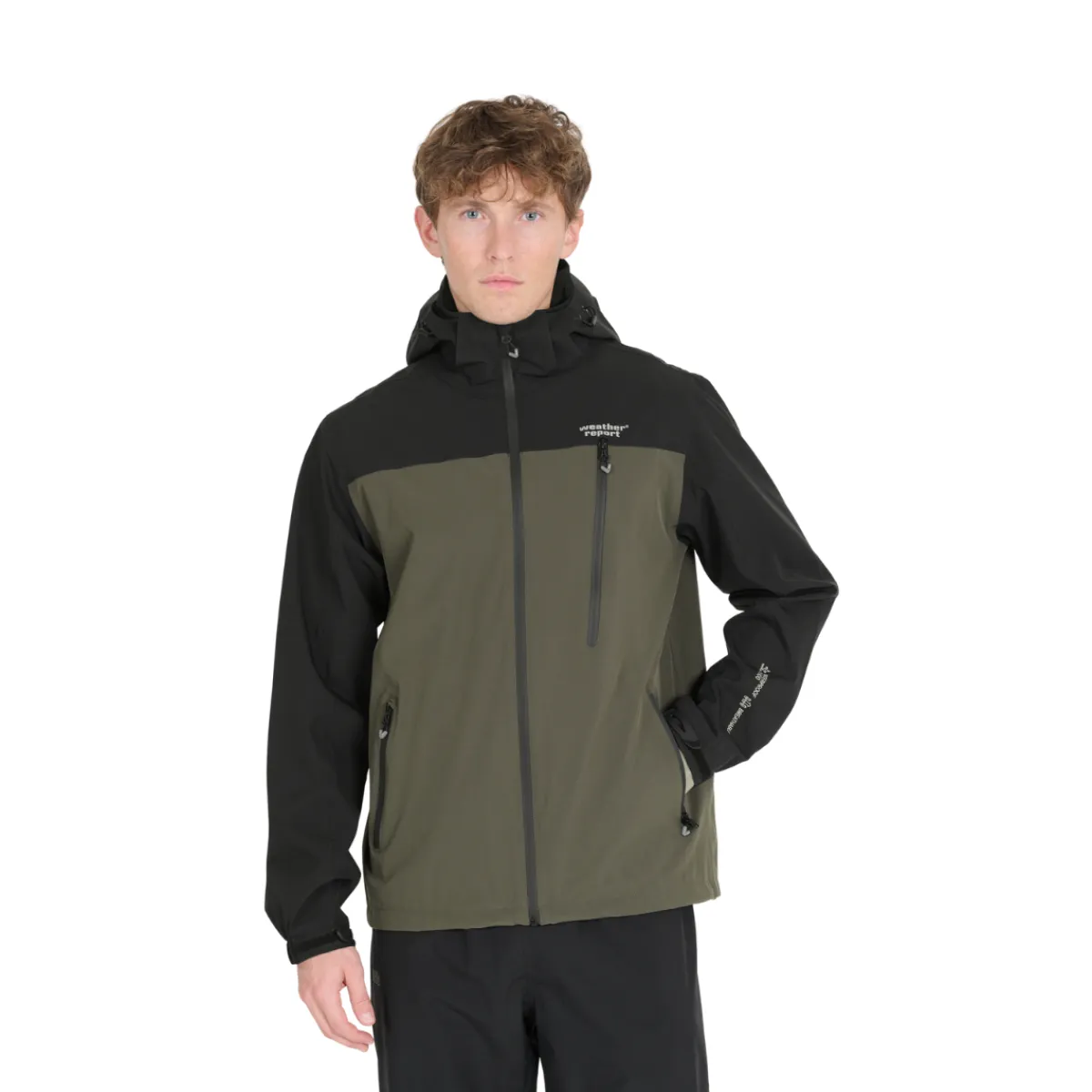 Delton Jacket regnjakke, herre (Black Ink)-WEATHER REPORT New