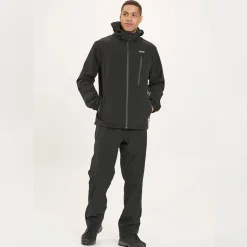 Delton regnjakke, herre (Black)-WEATHER REPORT Discount