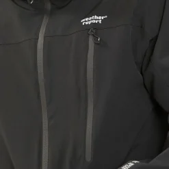 Delton regnjakke, herre (Black)-WEATHER REPORT Discount
