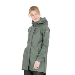 Petra Rain regnjakke, dame (Balsam Green)-WEATHER REPORT Hot