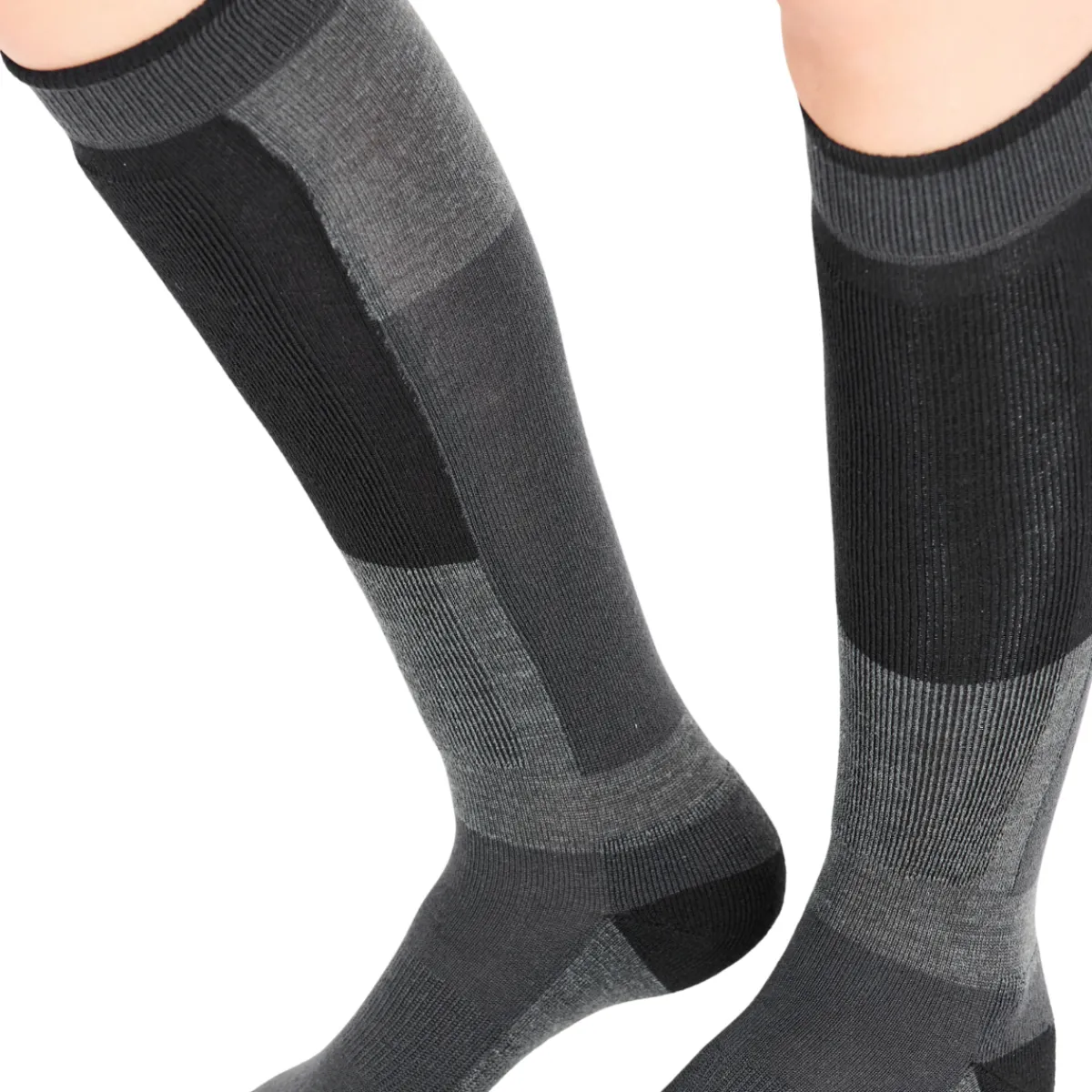 Corsicana Skistømper 2-pack (Light Grey Melange)-WHISTLER Best