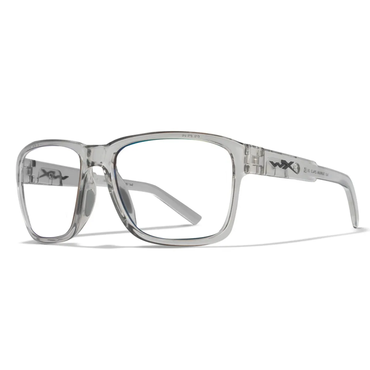 Trek, Captivate Polaroid Glas, Transparent Stel, Unisex-WILEY X Hot