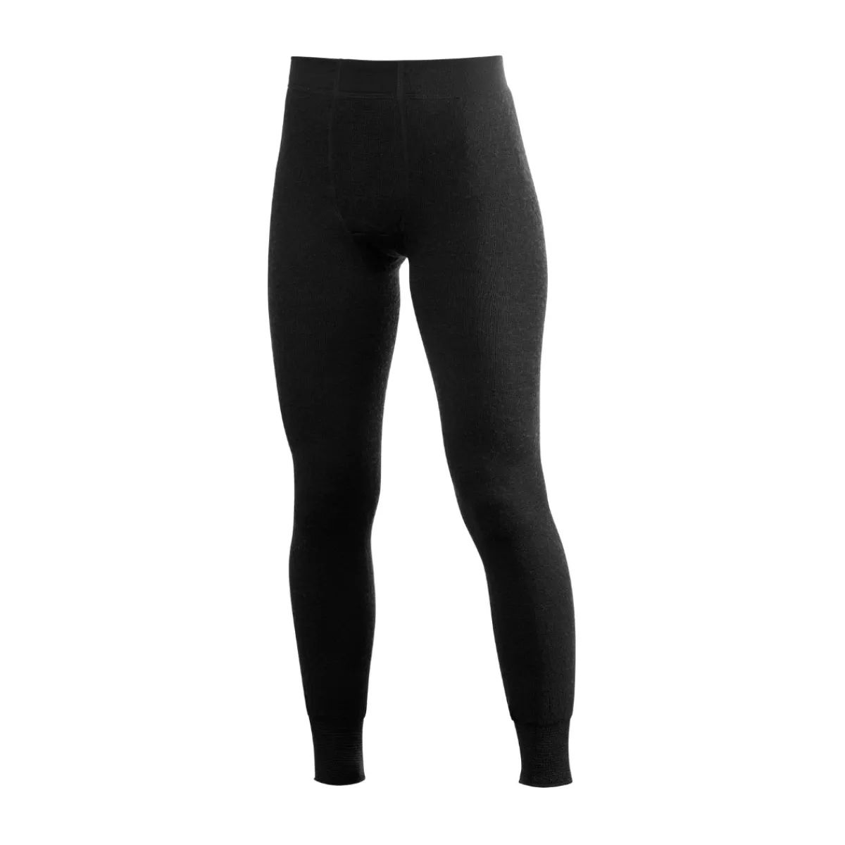 Long Johns 400 uldunderbukser, unisex (Black)-WOOLPOWER