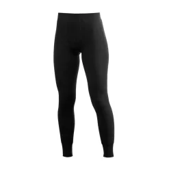 Long Johns 200 uldunderbukser, unisex (Black)-WOOLPOWER Online